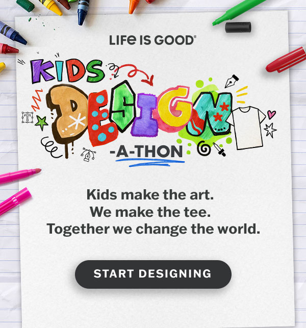 Kids Design-A-Thon. Start designing.