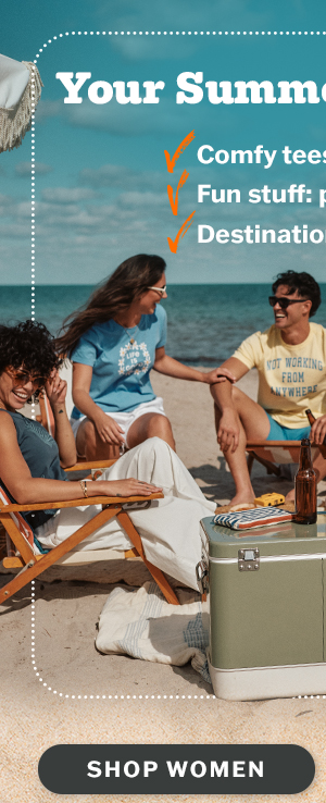Shop women's summer tees.