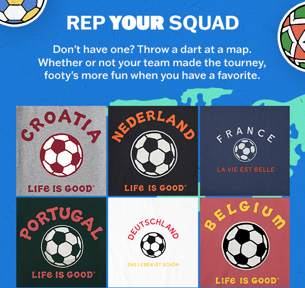 Rep your squad. 