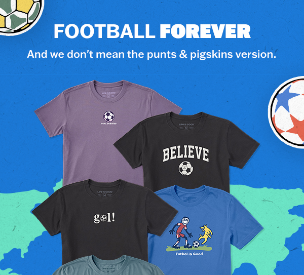 Football forever. And we don't mean the punts and pigskins version.