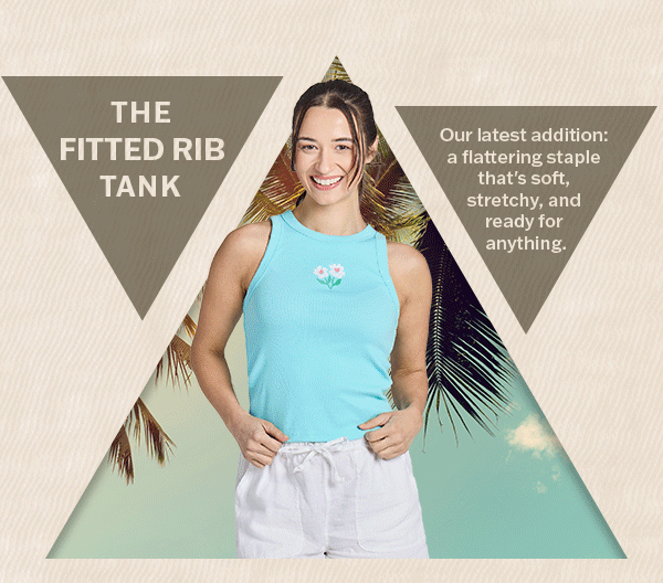 The Fitted Rib Tank.
