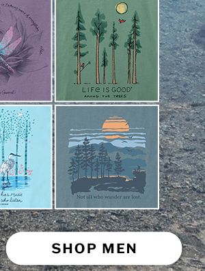 Nature tees for men.