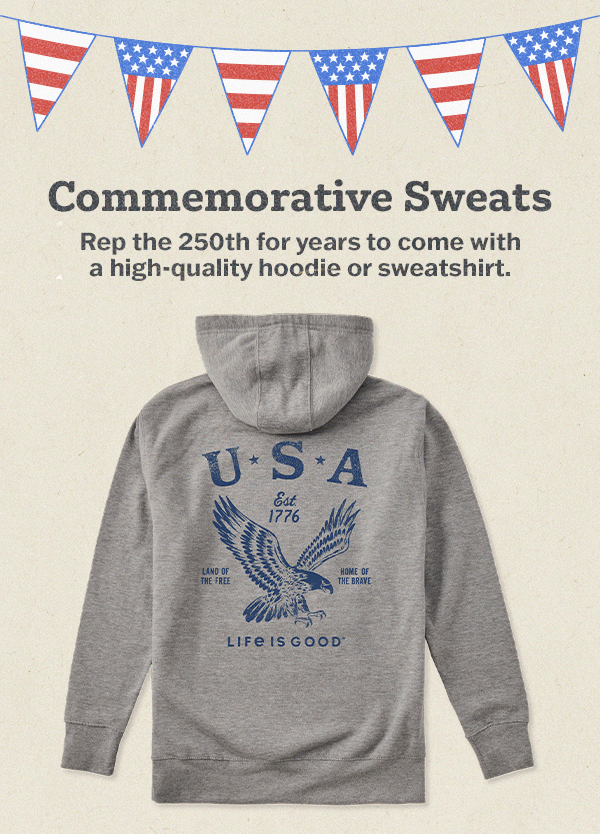 Commemorative sweats.