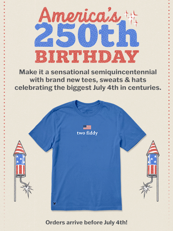 America's 250th birthday.