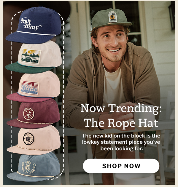 Now trending: the Rope Hat.