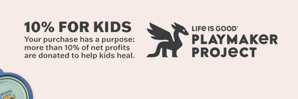 Your purchase helps kids in need. More than 10% of net profits are donated to help kids heal.