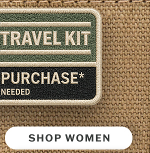 Free Travel Kit with $80+ purchase. No code needed. Shop women.