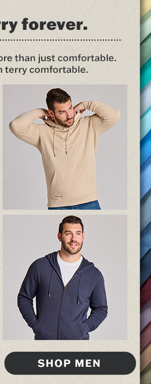 Men's French Terry forever.