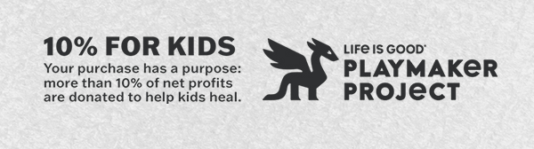 Your purchase helps kids in need. More than 10% of net profits are donated to help kids heal.