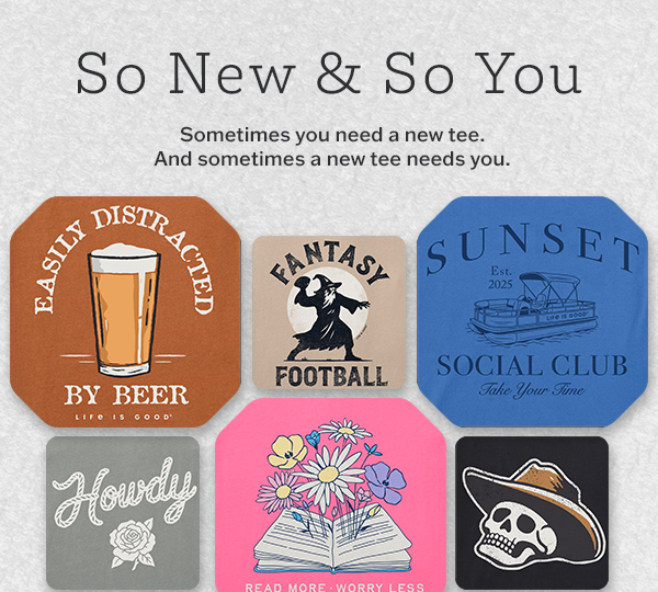 So new and so you.