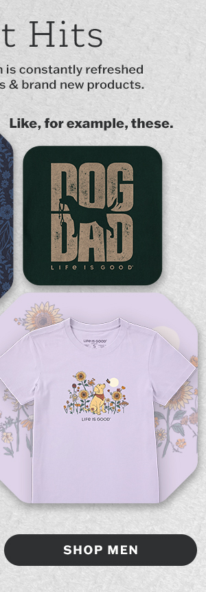 Our latest hit tees. Shop men.