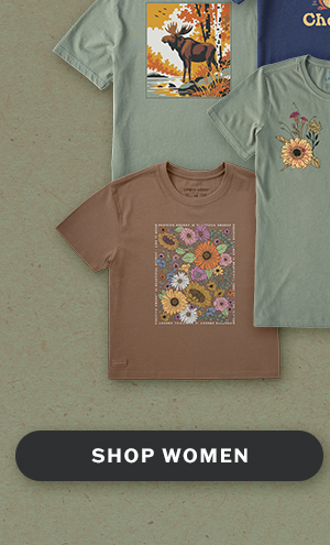 Shop seasonal tees for women.