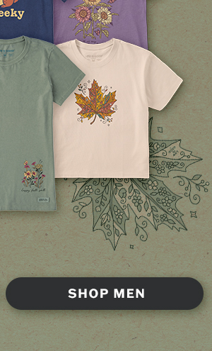 Shop seasonal tees for men.