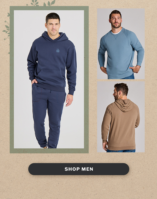 Shop midweight layers for men.