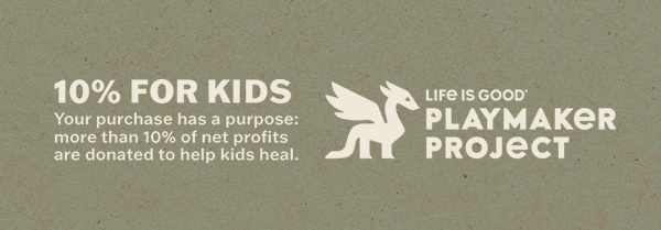 Your purchase helps kids in need. More than 10% of net profits are donated to help kids heal.