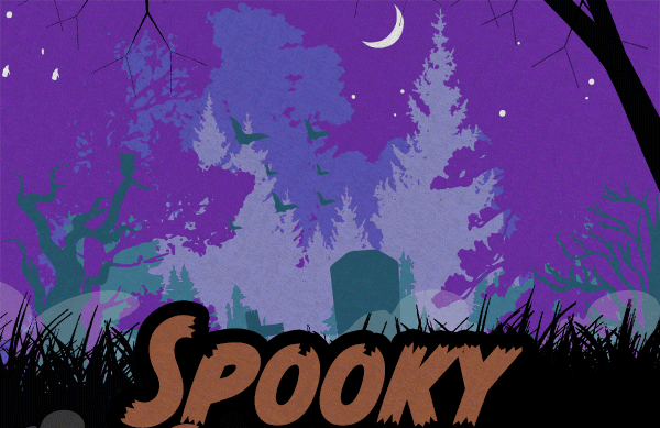 Spooky season approaches.
