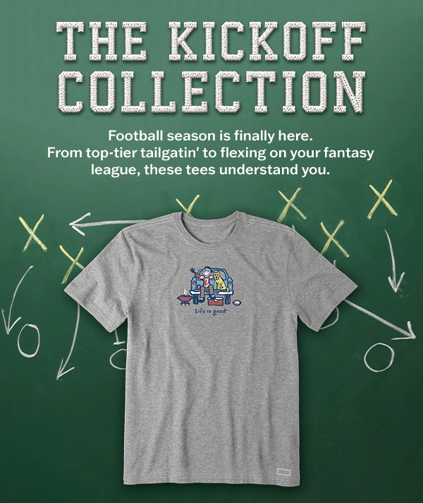 The kickoff collection. Football season is finally here.