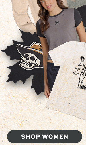 From black to white. Shop women.