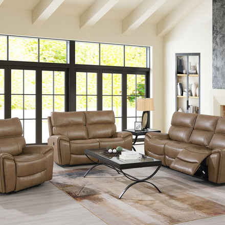 Bristol 3-Piece Electric Recliner Sofa Set