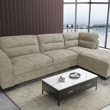 Helsinki Sectional Sofa – Beige