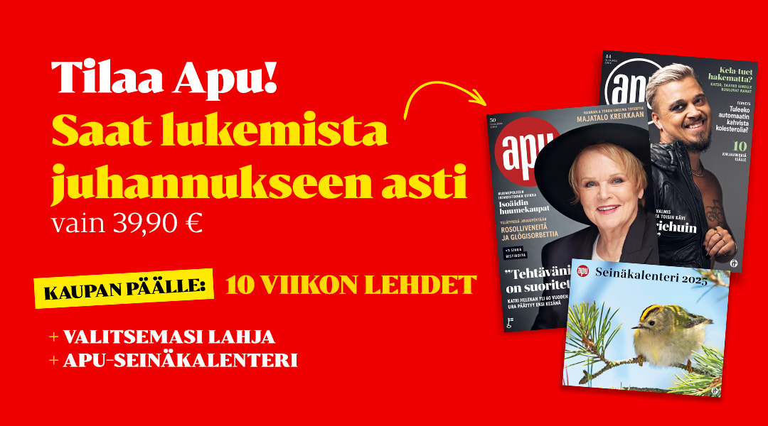 Apu-lehden tarjous sinulle