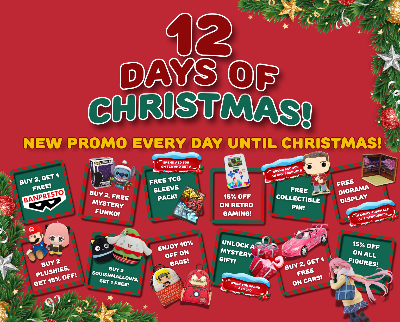 12 Days of Christmas Deals!