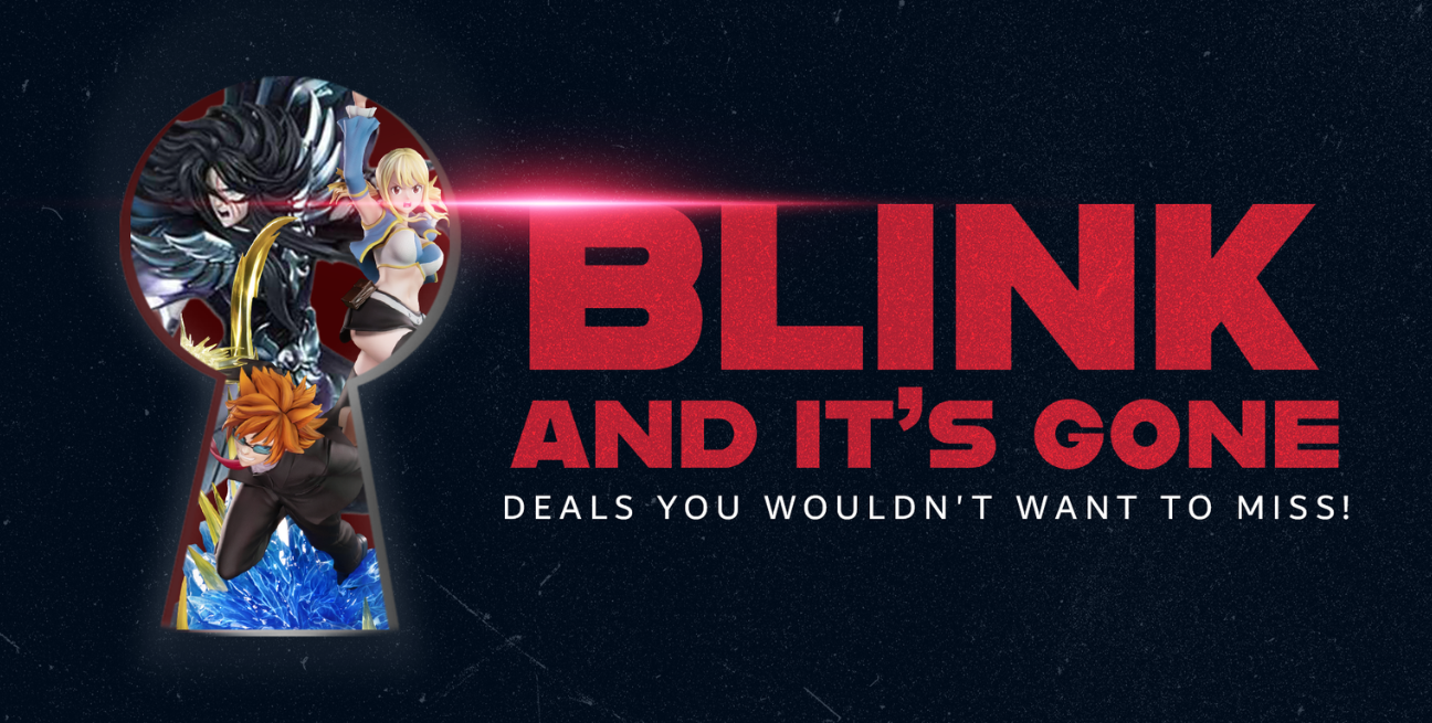 Blink and it's gone!