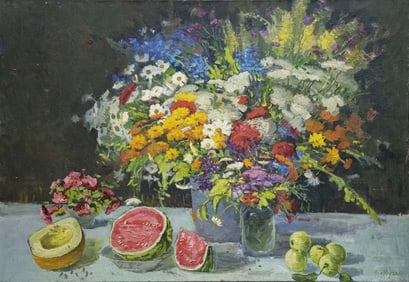 Nature's Palette: Fine Art Still Life Auction