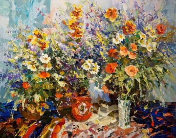 Nature's Palette: Fine Art Still Life Auction