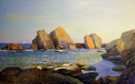 Aqua Dreams: Seascape and River Art Auction