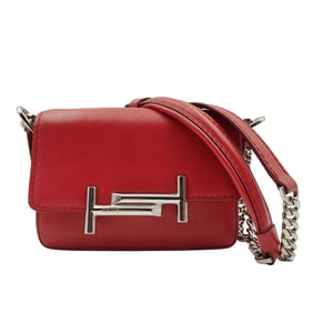 Tod's 'Double T' Leather Shoulder Bag