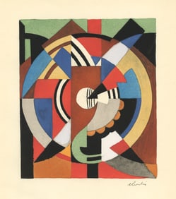 Auguste Herbin 1929 Pochoir