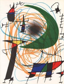 Joan Miro Original Lithograph v1-5 Mourlot 1970