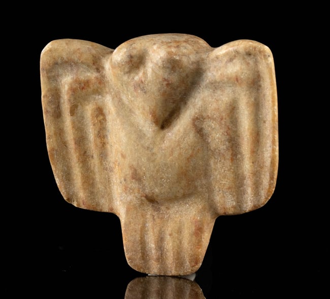 Chinese Hongshan Neolithic Jade Bird Pendant