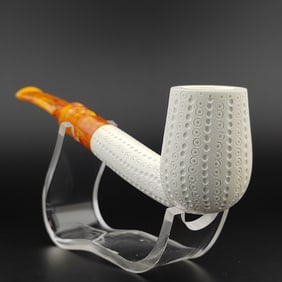 Classic Lattice Meerschaum Pipe