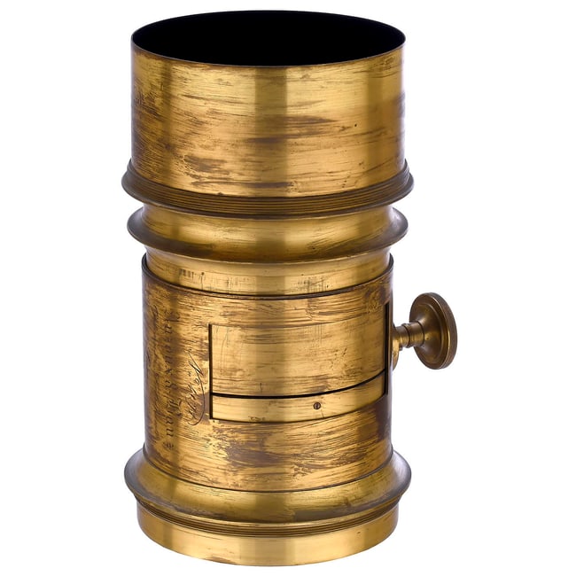 Petzval-Type 4.4/58 cm Portrait Lens, c. 1870