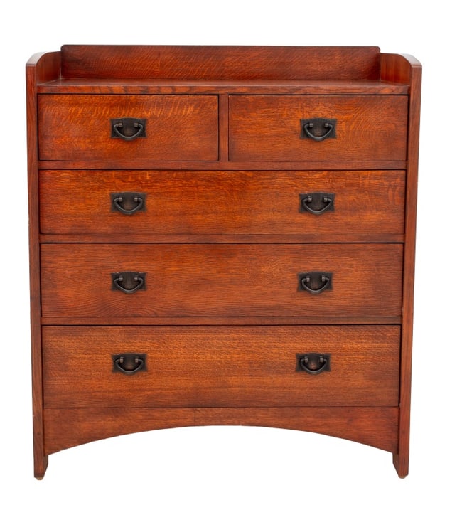 Stickley Mission Style Oak Chest of Drawers