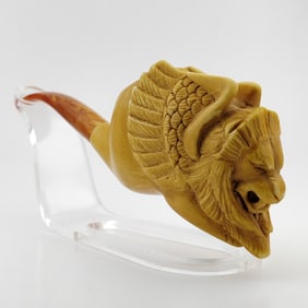 Pegasus Lion Meerschaum Pipe