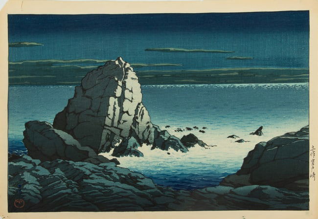 Kawase Hasui (Japanese, 1883-1957) Woodblock Print on Paper, Ca. Mid 20th C., 