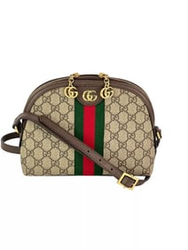 Gucci Ophidia Small Dome Monogram Web Shoulder Bag