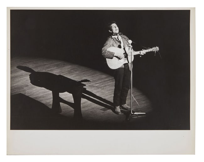 Bob Dylan | Large Vintage Associated Press Photograph From 1963