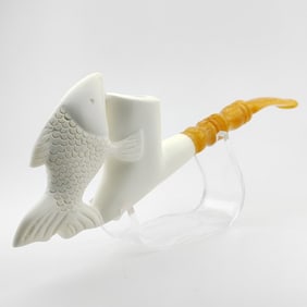 Fish Meerschaum Pipe