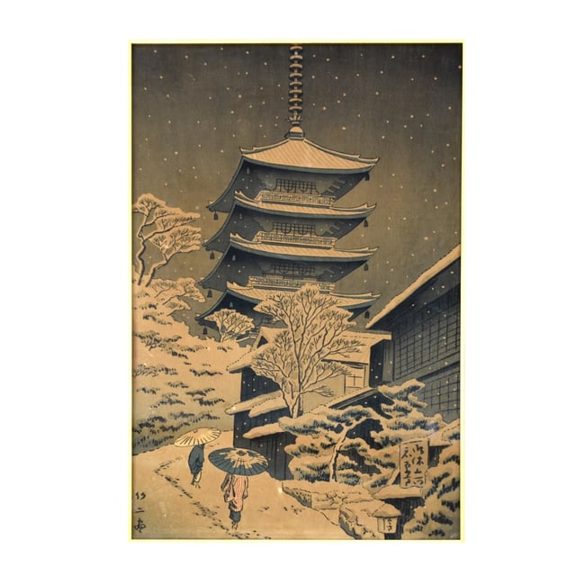 Japanese Wood Block Print