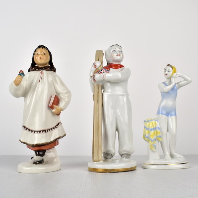 USSR Russian Porcelain Figurines