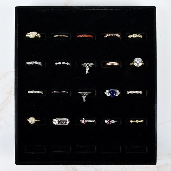 Collection of Vintage Sterling Silver Rings