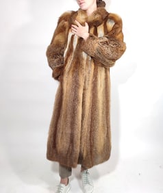 Elegant European Fur Garments & Kimonos