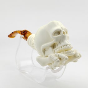 Skull Meerschaum Pipe