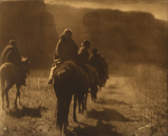 Edward S. Curtis, The Vanishing Race, 1904