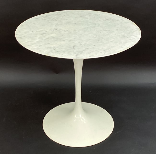 EERO SAARINEN FOR KNOLL STUDIO MARBLE TULIP TABLE