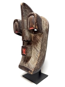 Large War Mask - Wood - Kifwebe - DR Congo